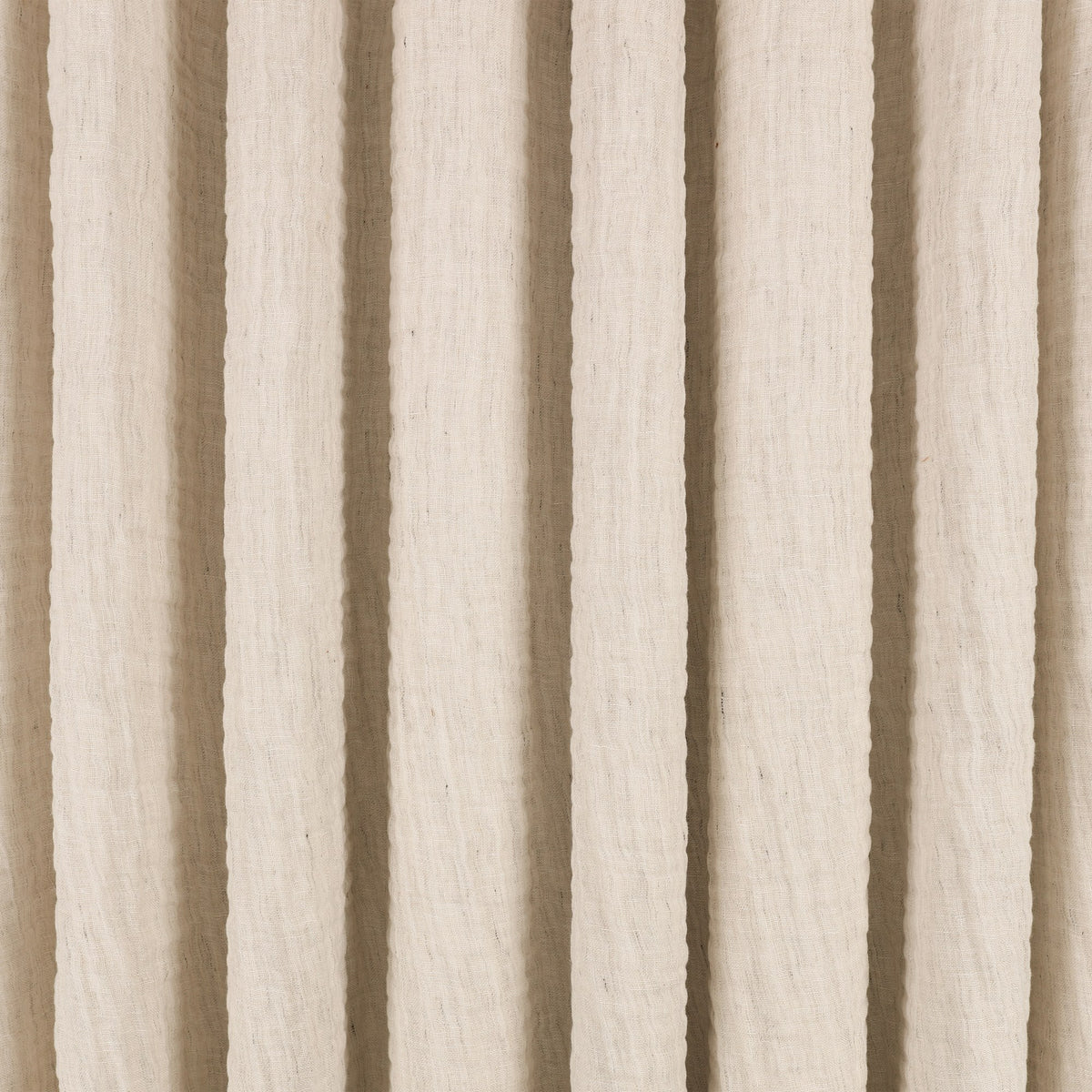 Warp Parchment Fabric by Kirkby Design — draped