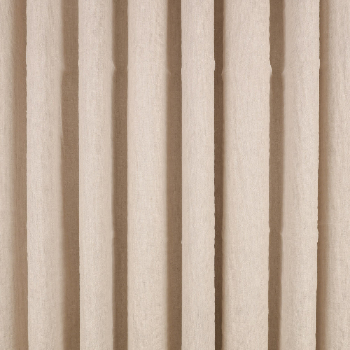 Warp Nougat Fabric by Kirkby Design — draped