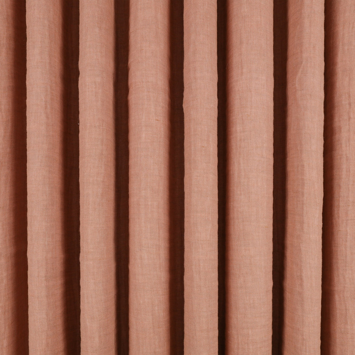 Warp Pink Sand Fabric by Kirkby Design — draped