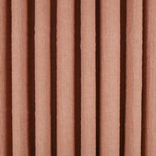 Warp Pink Sand Fabric by Kirkby Design — draped