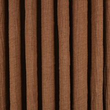 Warp Nutmeg Fabric by Kirkby Design — draped