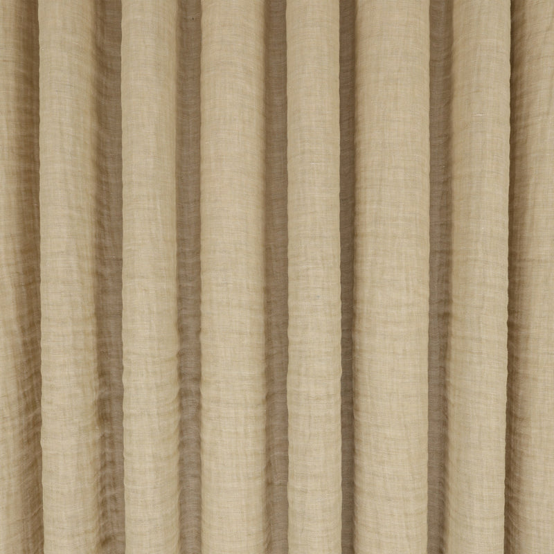 Warp Lemongrass Fabric by Kirkby Design — draped