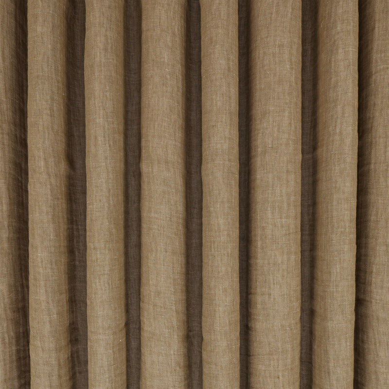 Warp Oregano Fabric by Kirkby Design — draped