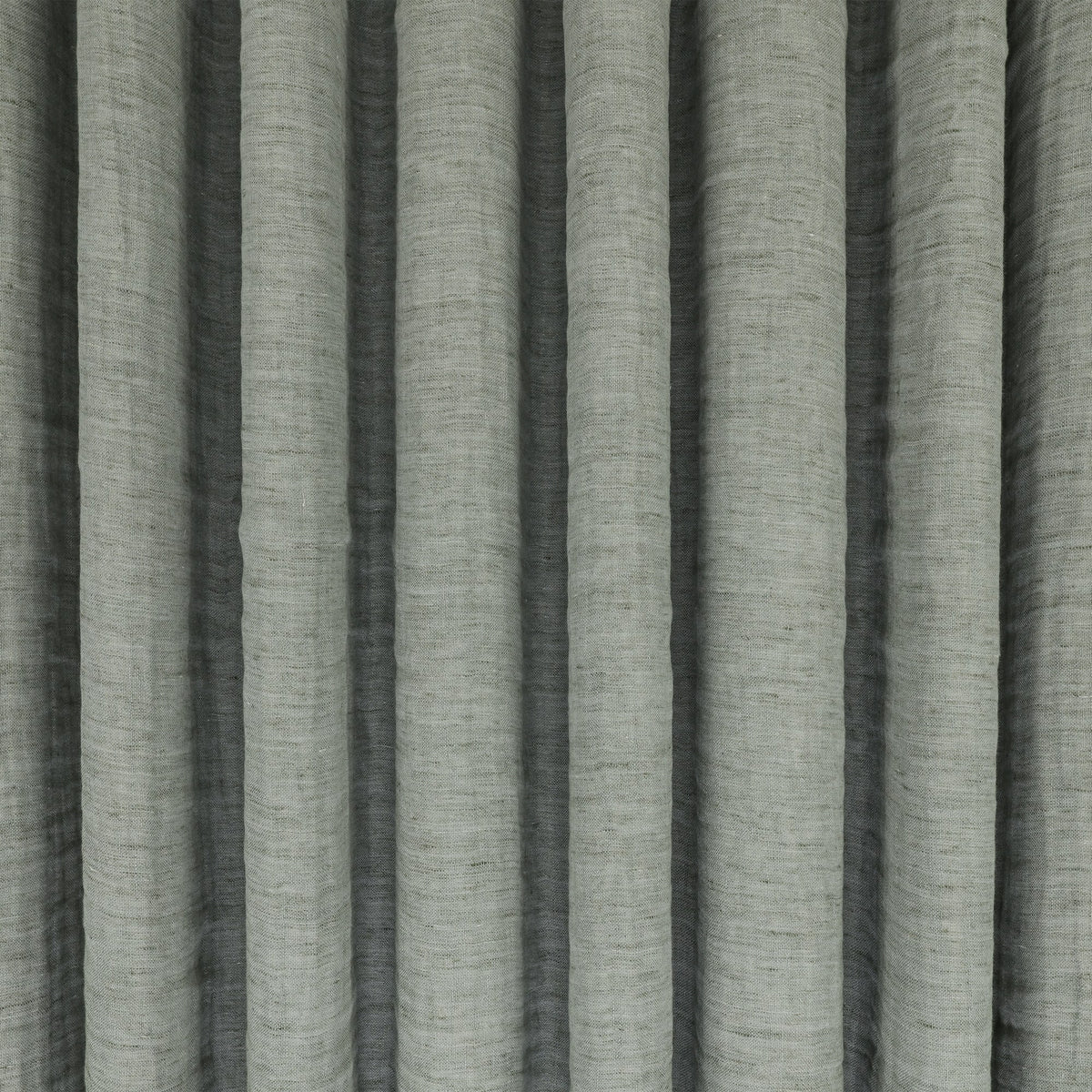 Warp Soft Jade Fabric by Kirkby Design — draped