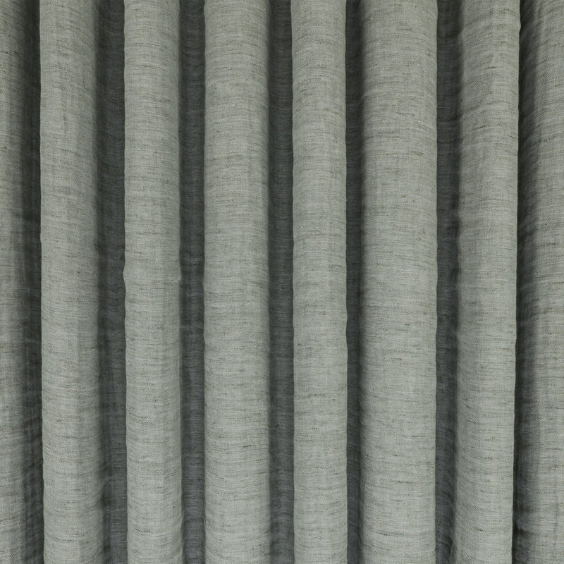 Warp Soft Jade Fabric by Kirkby Design — draped