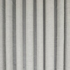 Warp Aquamarine Fabric by Kirkby Design — draped