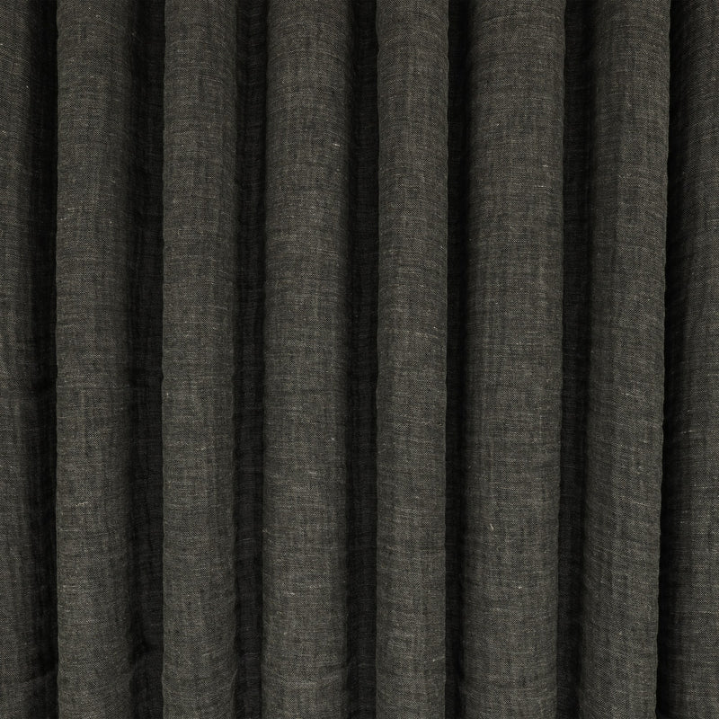 Warp Graphite Fabric by Kirkby Design — draped