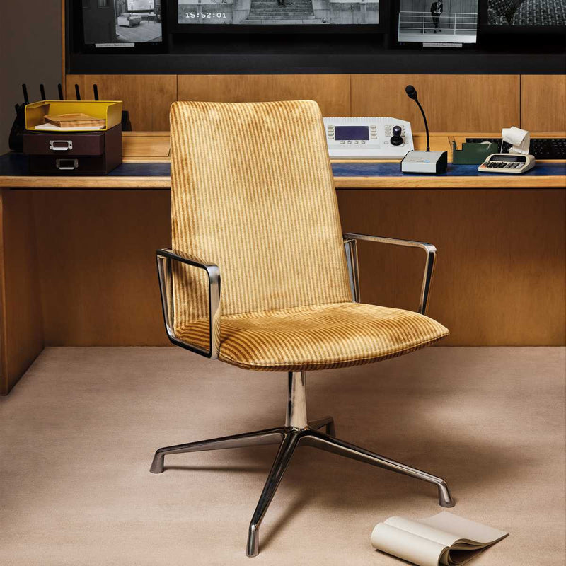 K5383/04 Bromley Ochre Fabric by Kirkby Design
