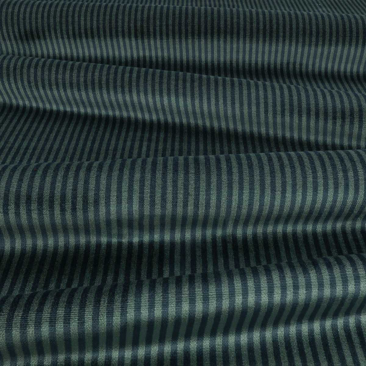 Bromley Underground Vol.III Petrol Fabric by Kirkby Design