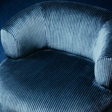 Bromley Underground Vol.III Petrol Fabric by Kirkby Design