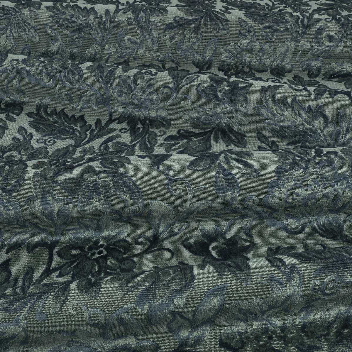 K5384/02 Chalfont Petrol Fabric by Kirkby Design