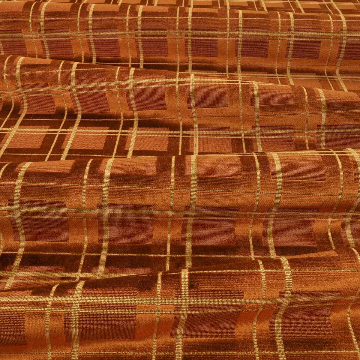 K5385/01 Caledonian Pecan Fabric by Kirkby Design