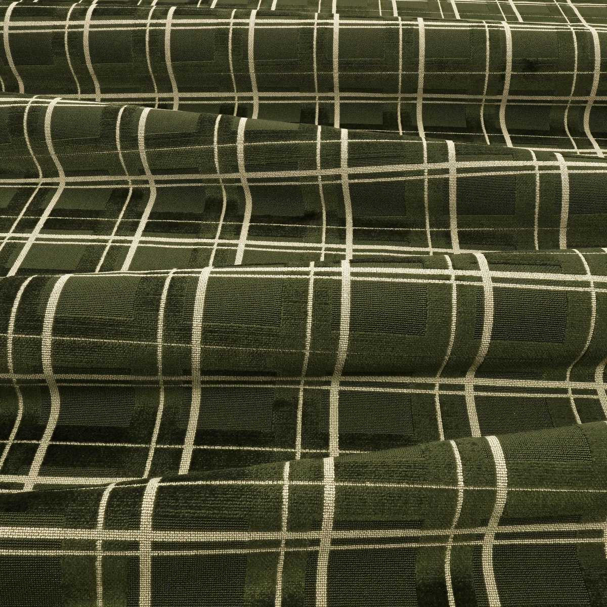 K5385/03 Caledonian Pine Green Fabric by Kirkby Design