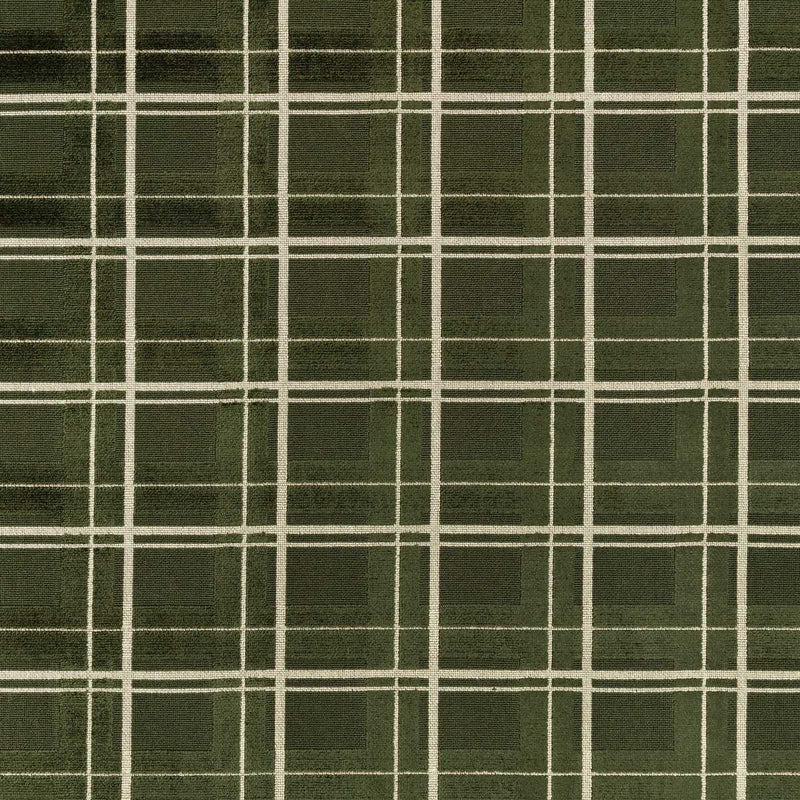 K5385/03 Caledonian Pine Green Fabric by Kirkby Design