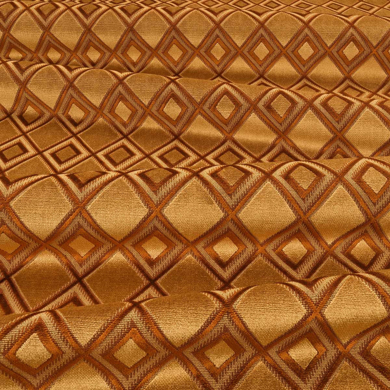 K5387/02 Brent Pecan Fabric by Kirkby Design