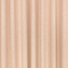 Expo FR Pink Plaster Ornate Drapery Fabric by Kirkby Design — draped