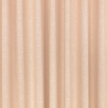 Expo FR Pink Plaster Ornate Drapery Fabric by Kirkby Design — draped