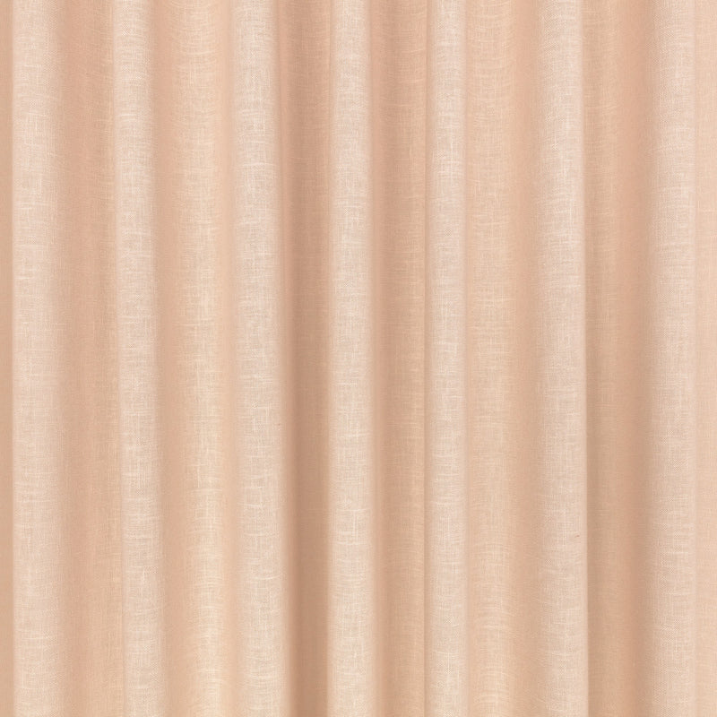 Expo FR Pink Plaster Ornate Drapery Fabric by Kirkby Design — draped