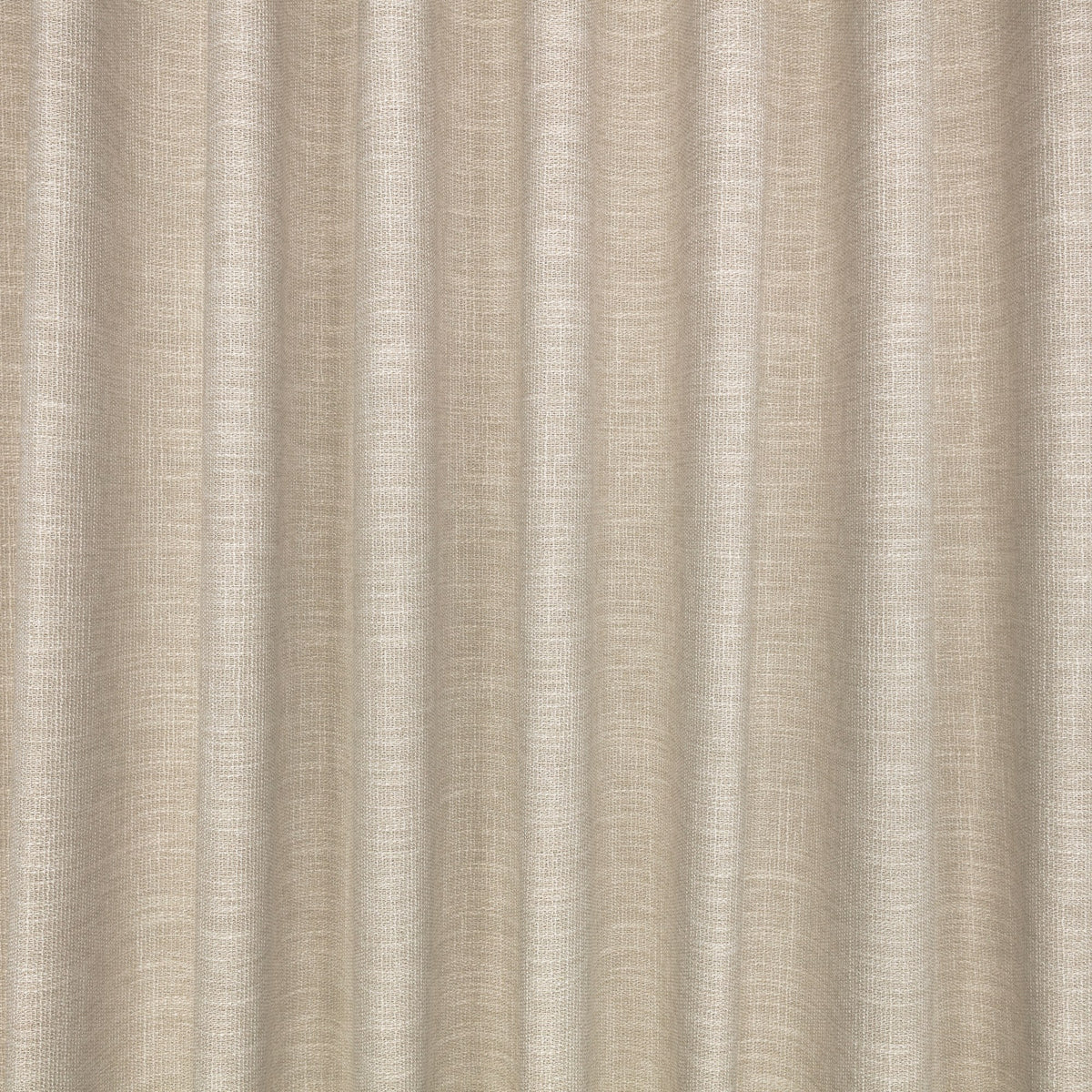 Cosmo FR Putty Ornate Drapery Fabric by Kirkby Design — draped