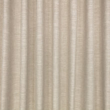 Cosmo FR Putty Ornate Drapery Fabric by Kirkby Design — draped