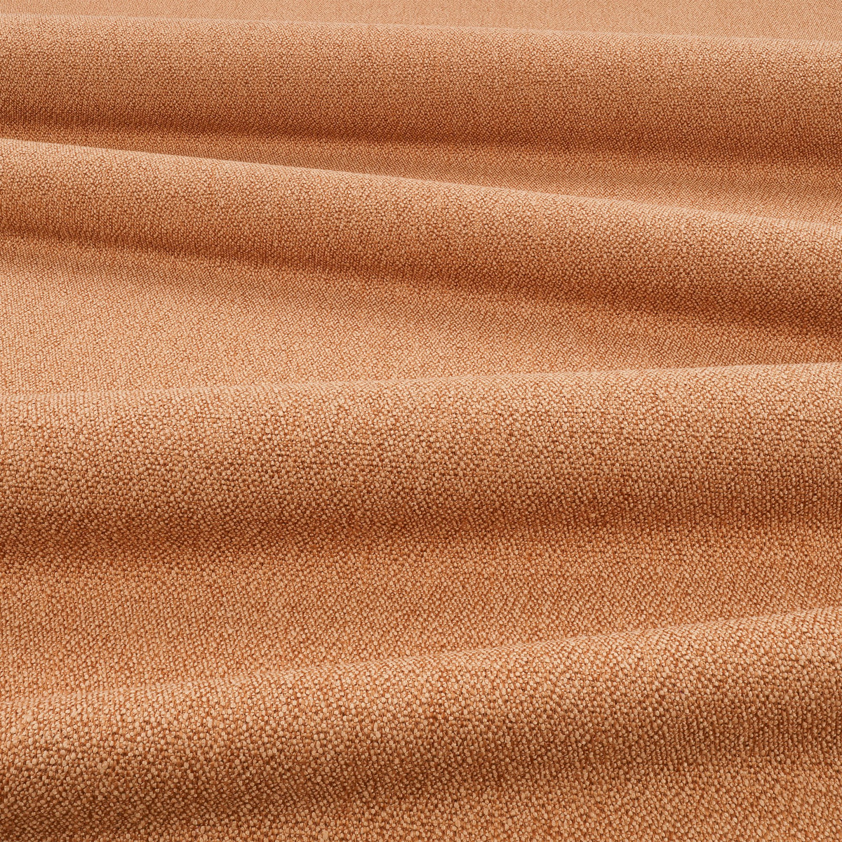Relief FR Sweet Potato Ornate Drapery Fabric by Kirkby Design — draped