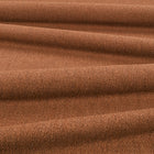 Relief FR Nutmeg Ornate Drapery Fabric by Kirkby Design — draped