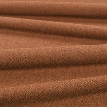 Relief FR Nutmeg Ornate Drapery Fabric by Kirkby Design — draped