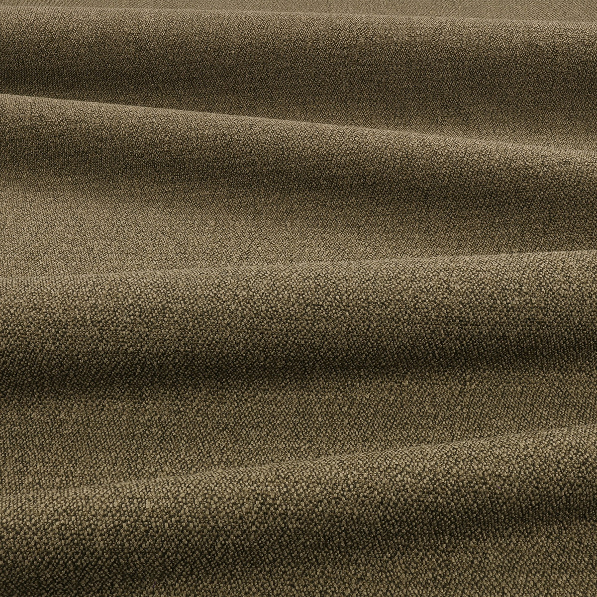 Relief FR Sage Ornate Drapery Fabric by Kirkby Design — draped