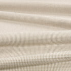 Curio Drape FR Chrome Ornate Drapery Fabric by Kirkby Design — draped