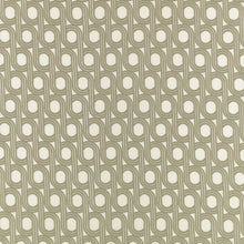 Cornice Drape FR Sage Ornate Drapery Fabric by Kirkby Design — flat