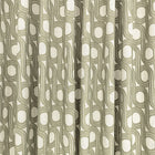 Cornice Drape FR Sage Ornate Drapery Fabric by Kirkby Design — draped