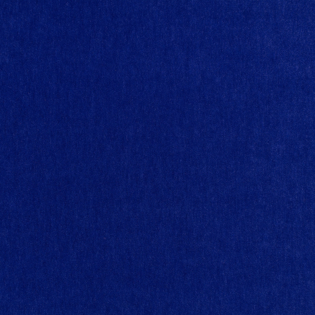 Fuzzy FR Crib 5 Cobalt Fabric by Kirkby Design — flat