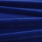 Fuzzy FR Crib 5 Cobalt Fabric by Kirkby Design — draped
