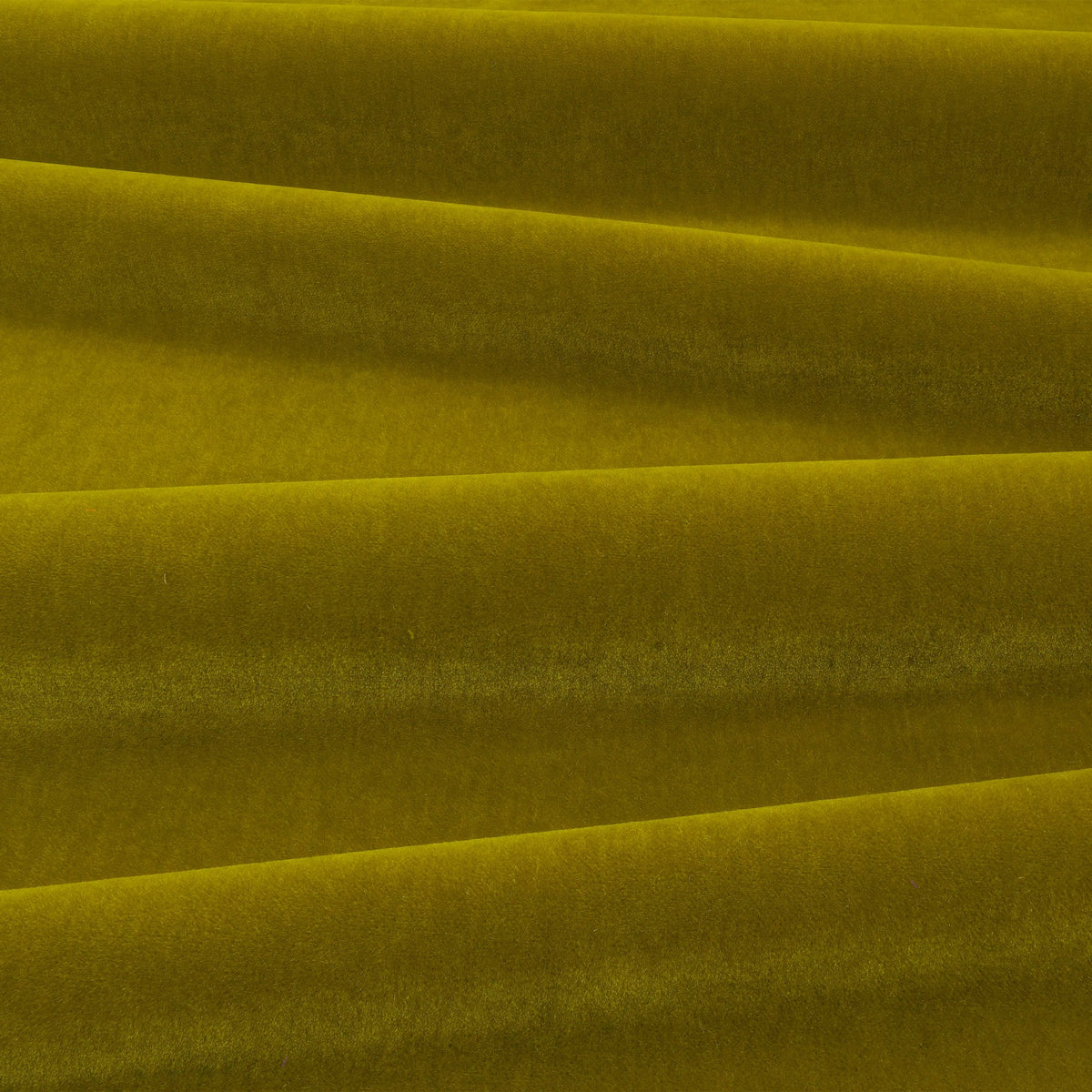 Fuzzy FR Crib 5 Fern Fabric by Kirkby Design — draped