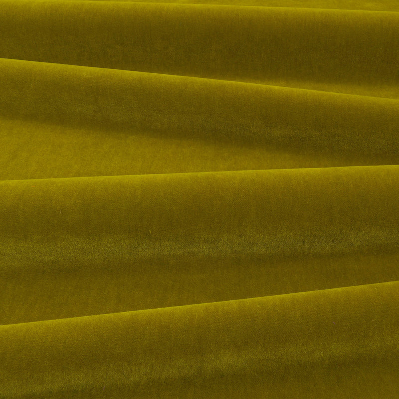 Fuzzy FR Crib 5 Fern Fabric by Kirkby Design — draped