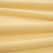 Fuzzy FR Crib 5 Sherbet Fabric by Kirkby Design — draped