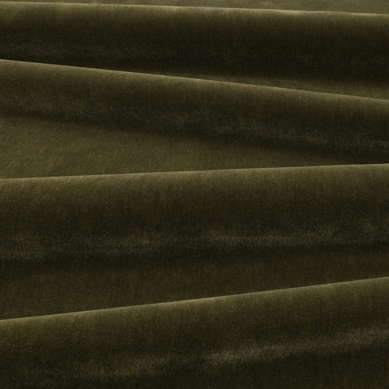 Fuzzy FR Crib 5 Nori Fabric by Kirkby Design — draped