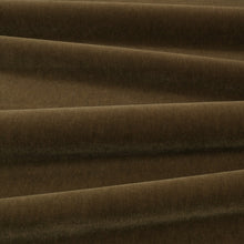 Fuzzy FR Crib 5 Dark Olive Fabric by Kirkby Design — draped