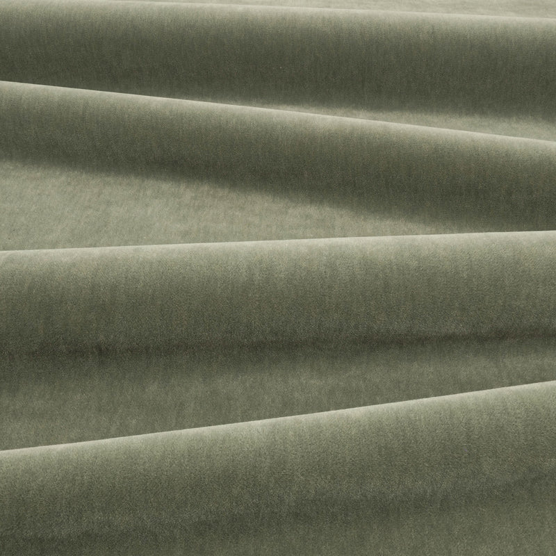 Fuzzy FR Crib 5 Agave Fabric by Kirkby Design — draped