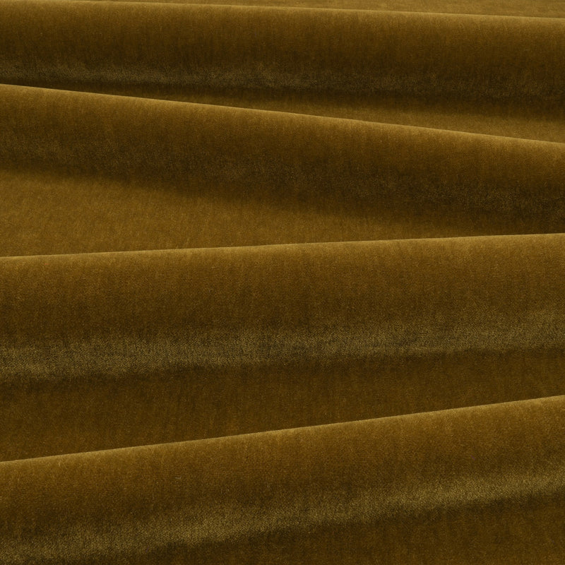Fuzzy FR Crib 5 Kelp Fabric by Kirkby Design — draped
