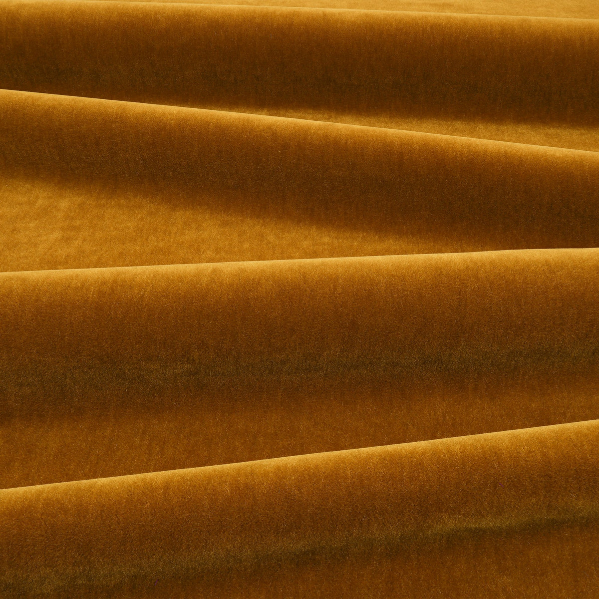 Fuzzy FR Crib 5 Tobacco Fabric by Kirkby Design — draped