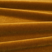 Fuzzy FR Crib 5 Tobacco Fabric by Kirkby Design — draped