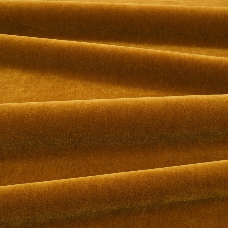 Fuzzy FR Crib 5 Tobacco Fabric by Kirkby Design — draped