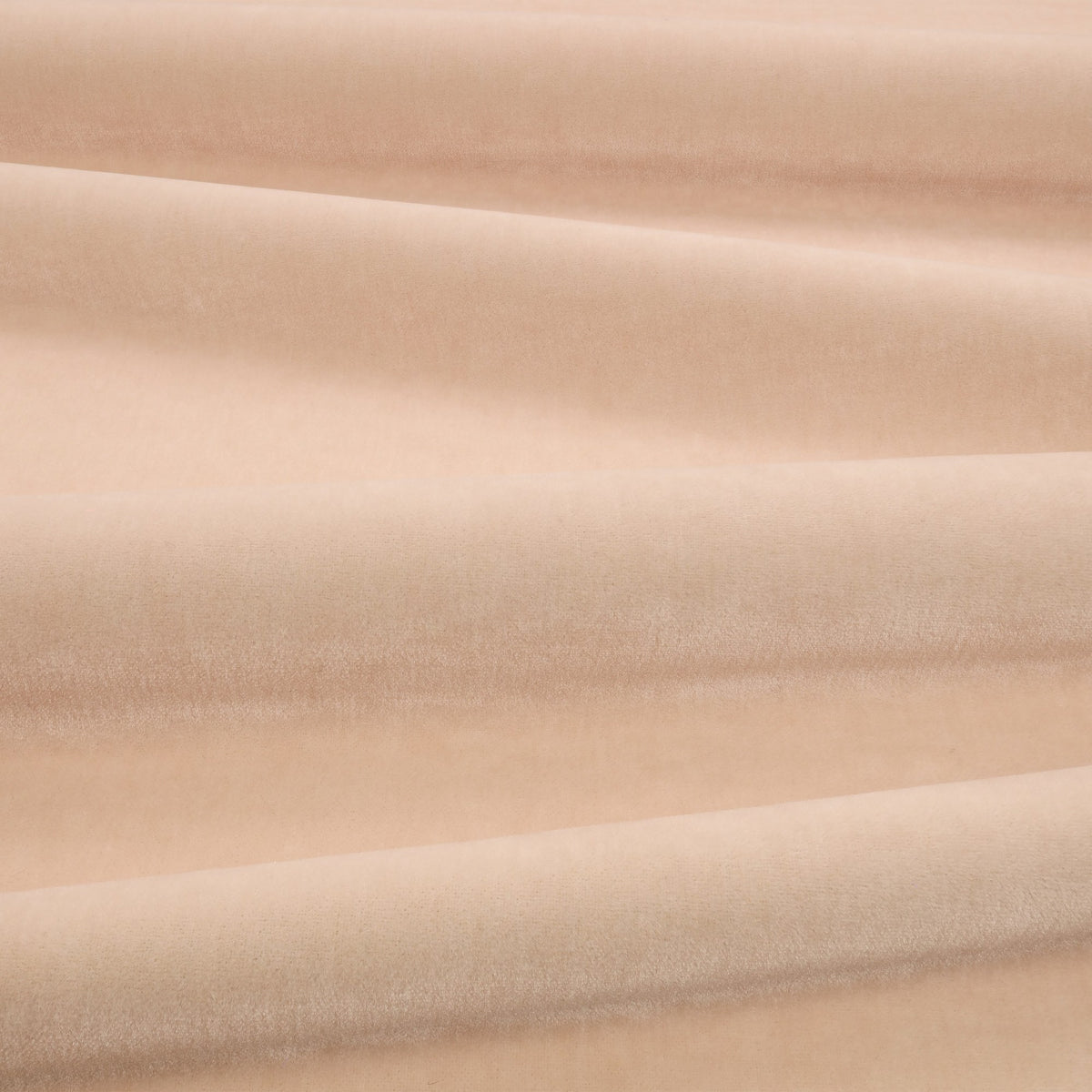 Fuzzy FR Crib 5 Chalk Fabric by Kirkby Design — draped