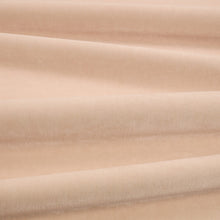 Fuzzy FR Crib 5 Chalk Fabric by Kirkby Design — draped