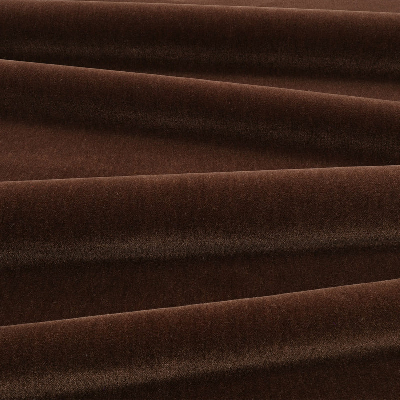Fuzzy FR Crib 5 Ganache Fabric by Kirkby Design — draped