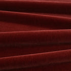 Fuzzy FR Crib 5 Rouge Fabric by Kirkby Design — draped