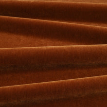 Fuzzy FR Crib 5 Clove Fabric by Kirkby Design — draped