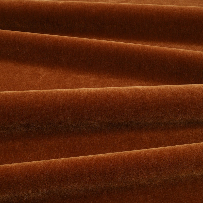 Fuzzy FR Crib 5 Clove Fabric by Kirkby Design — draped