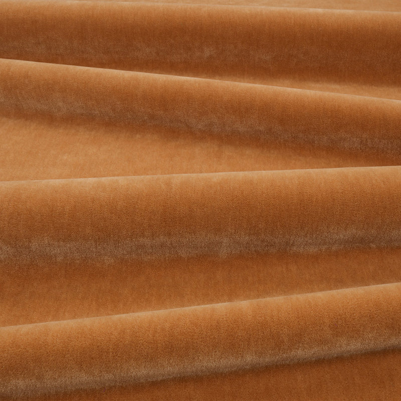 Fuzzy FR Crib 5 Sweet Potato Fabric by Kirkby Design — draped